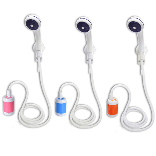 LLT-ES01 Electric Pet Shower Outdoor Camping Bath Device, Style: High Match (Orange White) by bashfashion