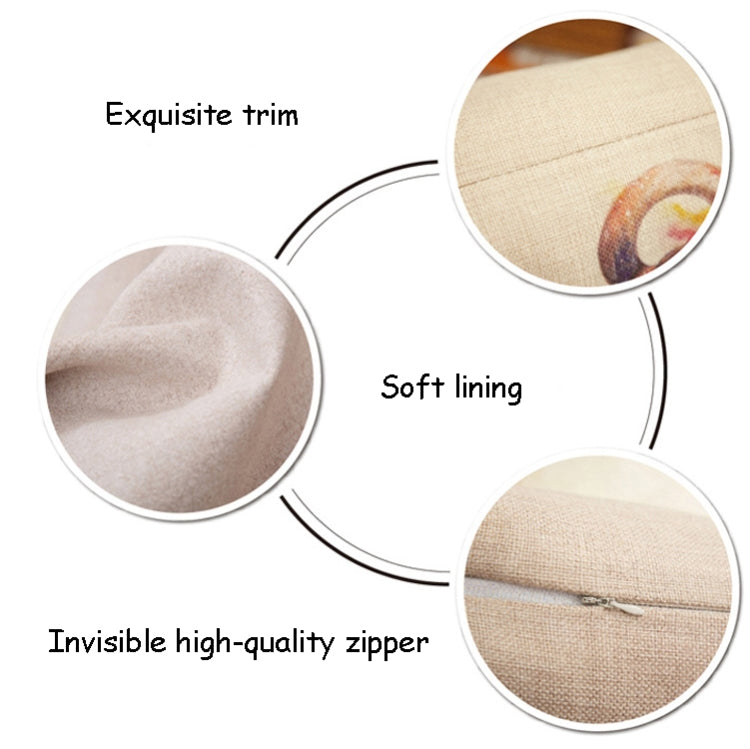 Christmas Decoration Linen Pillowcase Without Pillow Core, Size: 45 x 45cm(SDBZ-00131) by bashfashion