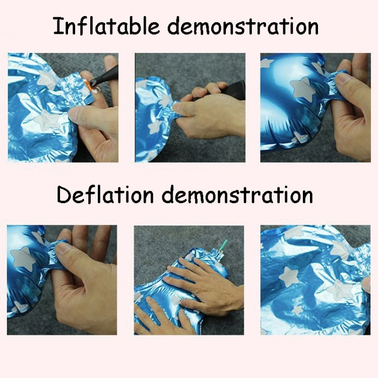 SD20205 Christmas Party Decoration Balloon Set, Style: Pull Flag 1 by bashfashion