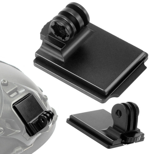 Upgraded Version Helmet Base Adapter Fixed Mount Hunting CS NVG Bracket for GoPro Hero11 Black / HERO10 Black /9 Black /8 Black /7 /6 /5 /5 Session /4 Session /4 /3+ /3 /2 /1, DJI Osmo Action and Other Action Cameras by bashfashion