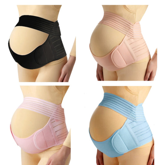 Prenatal Belly Support Three-Piece Breathable Belly Support Belt For Pregnant Women Before Childbirth, Size: S(Black) by bashfashion