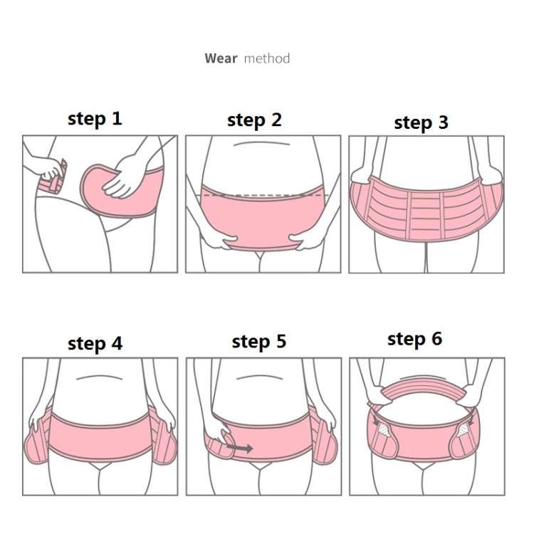 Prenatal Belly Support Three-Piece Breathable Belly Support Belt For Pregnant Women Before Childbirth, Size: XL(Complexion) by bashfashion