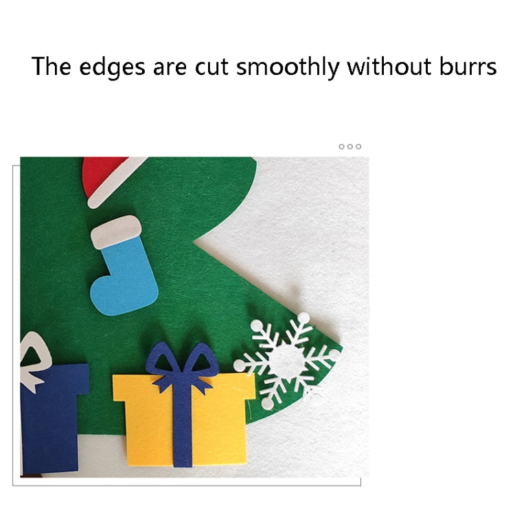 Handmade Felt Christmas Tree Decoration Children DIY Christmas Decorations, Style: Stitching 3 by bashfashion