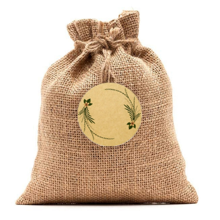 Rolled Handwritten Kraft Paper Sticker Gift Wedding Baking Decoration Label, Size: 2 Inch / 50mm(B-78-50) by bashfashion