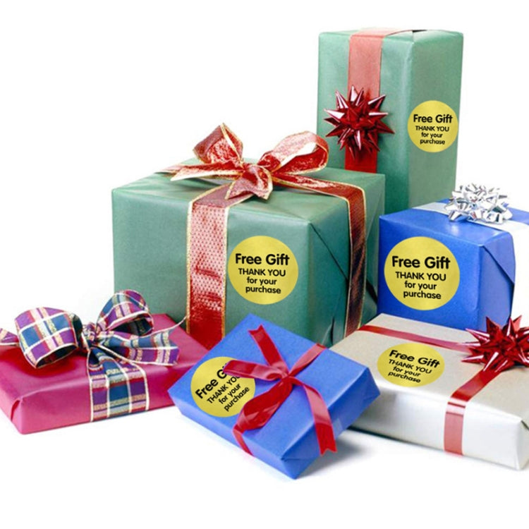 Thank You Decorative Stickers Mall Gift Stickers, Size: 2.5cm / 1 Inch(H-29) by bashfashion