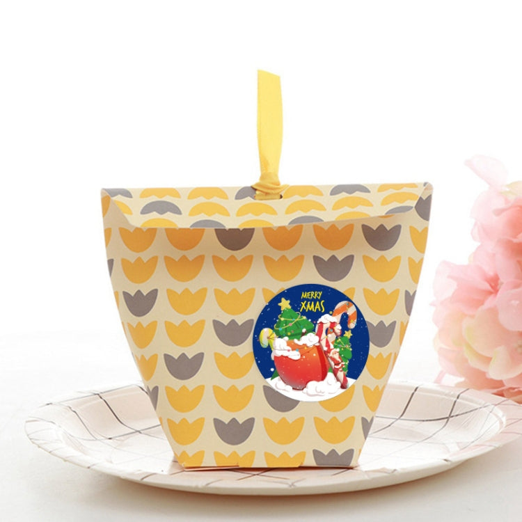 Christmas Decoration Stickers Gift Bag Packaging Labels, Size: 3.8cm / 1.5 Inch(K-126-38) by bashfashion