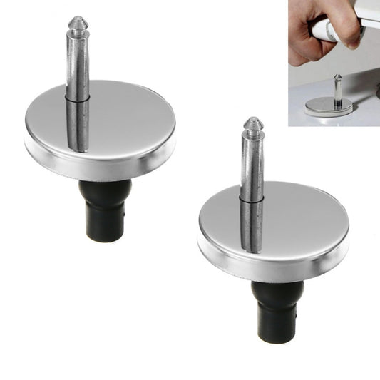 1 Pair 3903 Zinc Alloy Toilet Seat Hinge Installation Nut Quick Release Installation Screw(Toilet Cover Accessories) by bashfashion