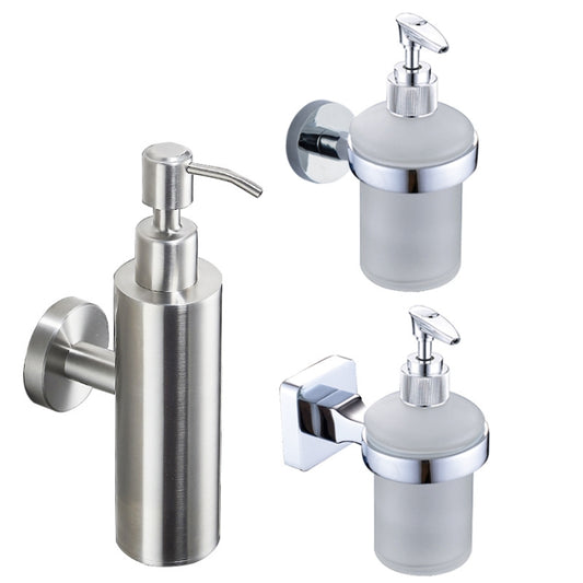 304 Stainless Steel Soap Dispenser Hand Sanitizer Bottle, Specification: 635295 by bashfashion