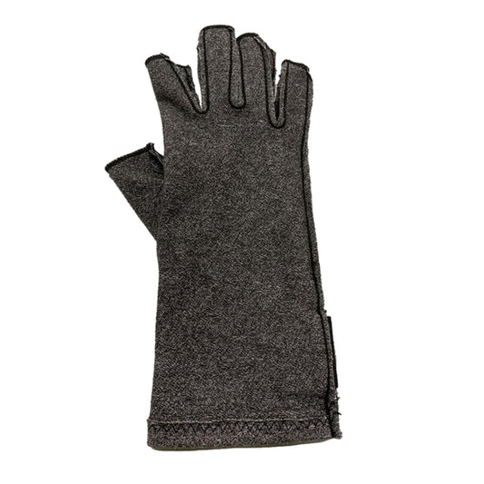 Half Finger Cycling Gloves Arthritis Pressure Health Gloves High Elastic Breathable Anti-edema Rehabilitation Riding Glov, Size:S (Gray) by bashfashion