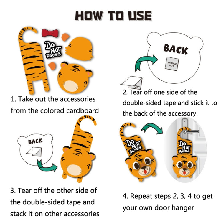 1 Sets Children Cartoon Halloween Decoration Door Hanging Stickers Holiday DIY Game Emoticons(Scientific Geeks) by bashfashion