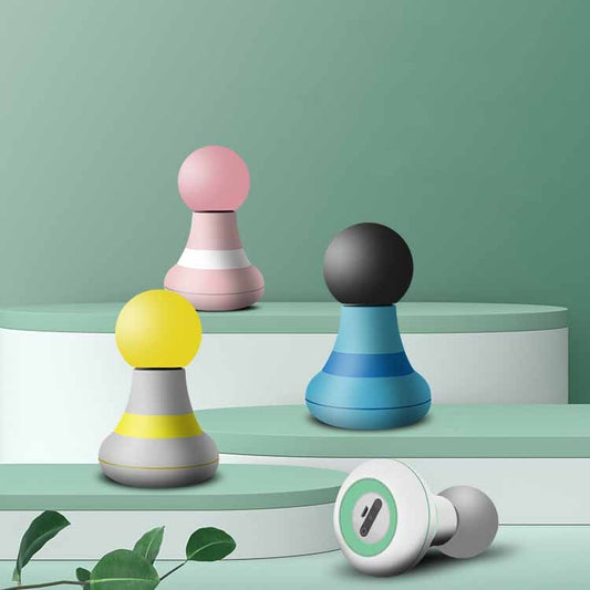 RJ-R088 Mini Massager Muscle Relaxation Fascia Gun Home Vibrating Hammer Massager(Blue) by bashfashion