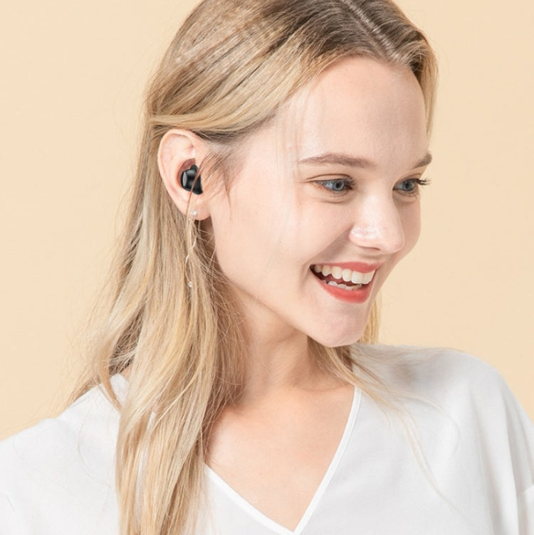 TWS-22 Bluetooth 5.0 In-Ear Sports Waterproof Noise Cancelling Touch Control Mini Headphones(White) by bashfashion