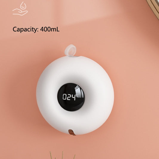 ZC01 Intelligent Wall-Mounted Hand Washing Automatic Soap Dispenser Induction Foamer(White) by bashfashion