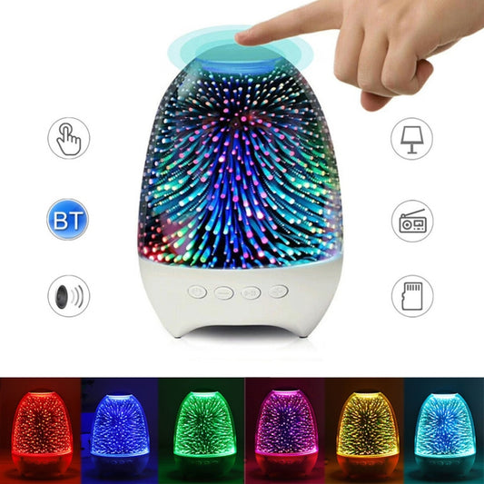 YYH074 LED Colorful Atmosphere Light With TWS Bluetooth Speaker Function(Starry Sky) by bashfashion