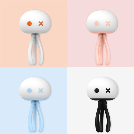 H10 Smart Silicone Sensor Night Light Jellyfish Shape Eye Protection Sleep Light, Spec: 1200mAh(Blue) by bashfashion