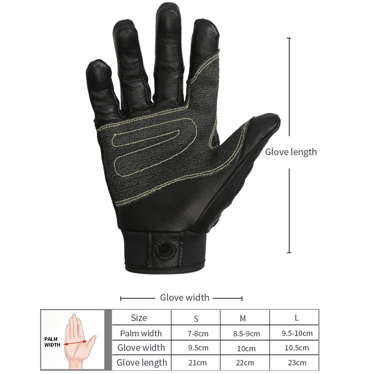 XINDA H-ST01 Outdoor Rope Drop Gloves Fitness Training Rope Drop Cave SRT Downhill Gloves, Size: S by XINDA