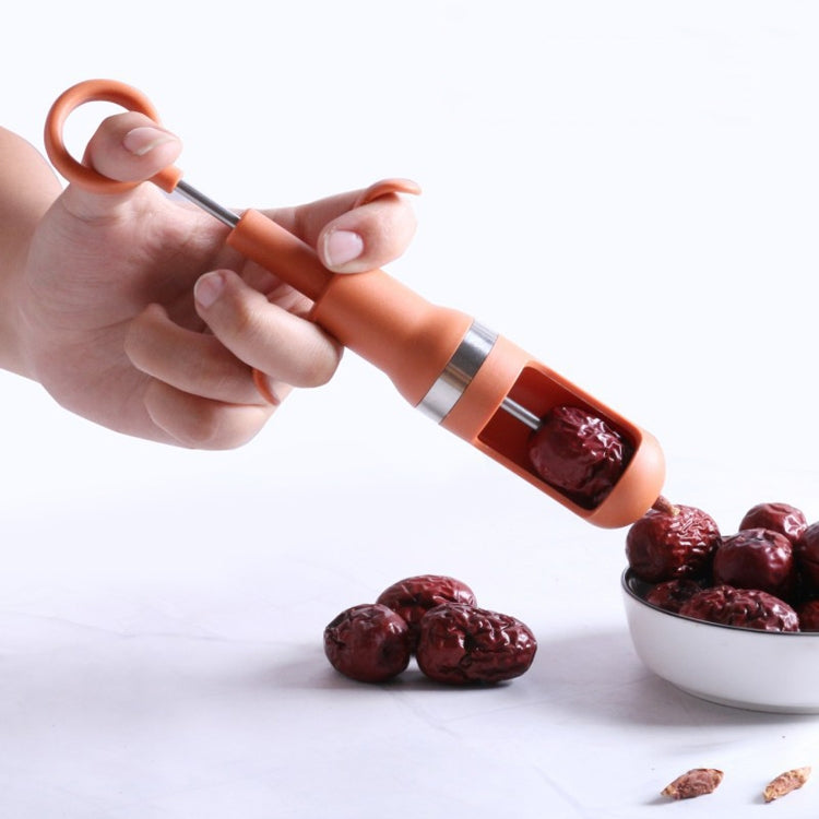 Red Date Pitting Device Kitchen Gadgets(Blue) by bashfashion