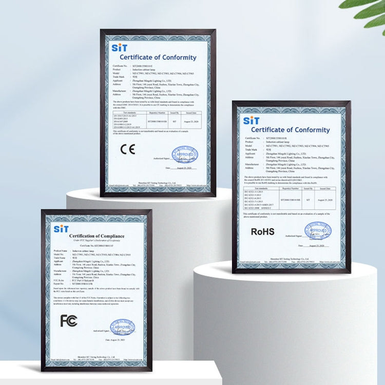 Intelligent Automatic Human Body Induction Wireless LED Lamp 20cm(Black + White Light) by bashfashion