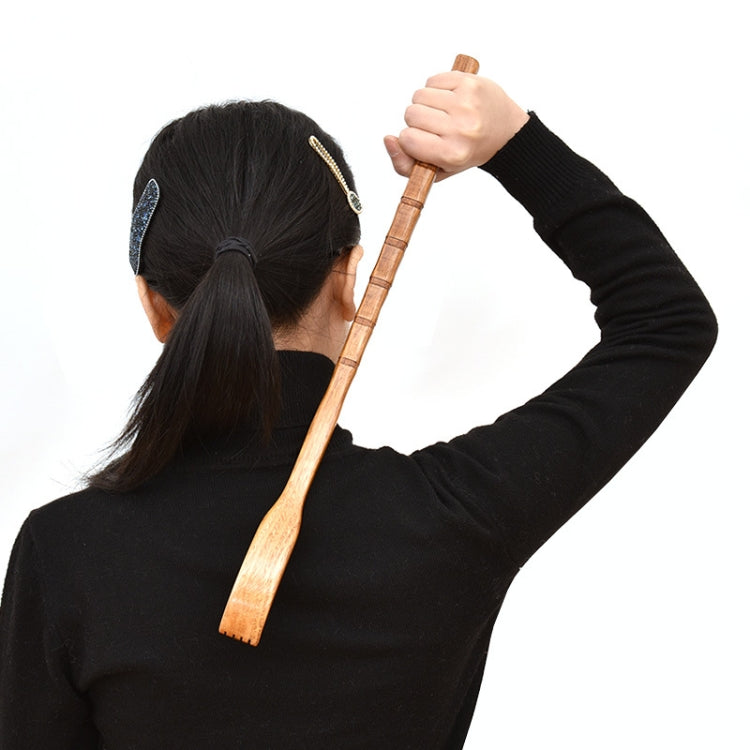 BQR01 Back Scratcher Long Handle Wooden Massage Scratcher, Style: Small Hand by bashfashion