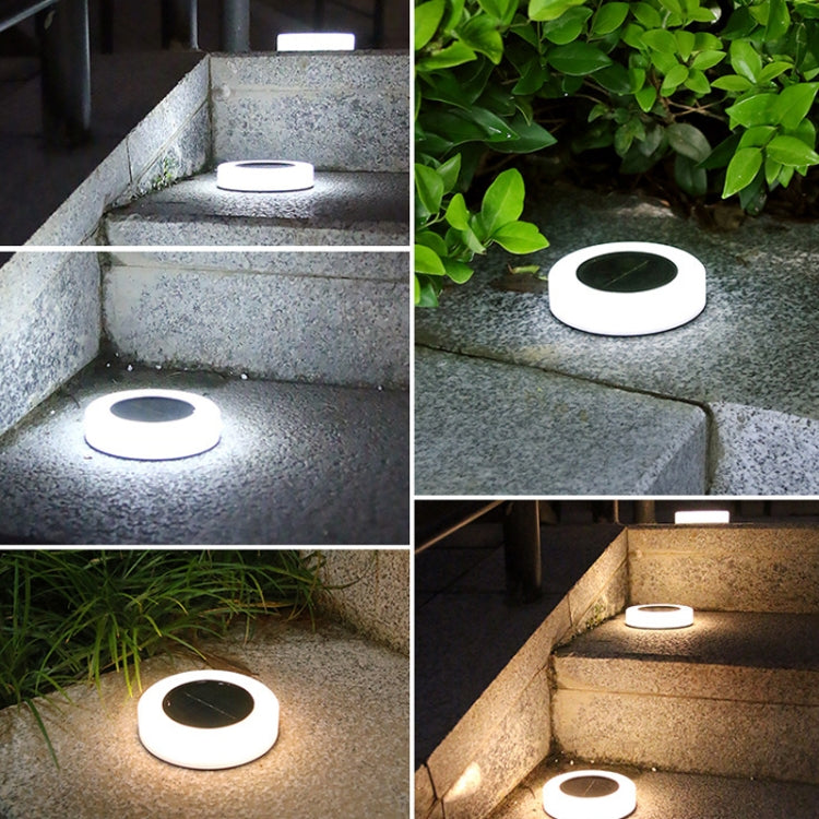Solar Garden Waterproof Outdoor Fog Buried Lamp Stair Decoration(White Light) by bashfashion