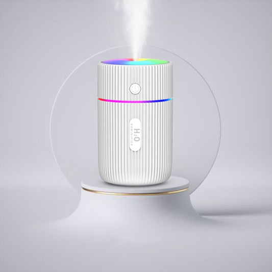 Colorful Cup Humidifier USB Mini Car Air Purifier(White) by bashfashion