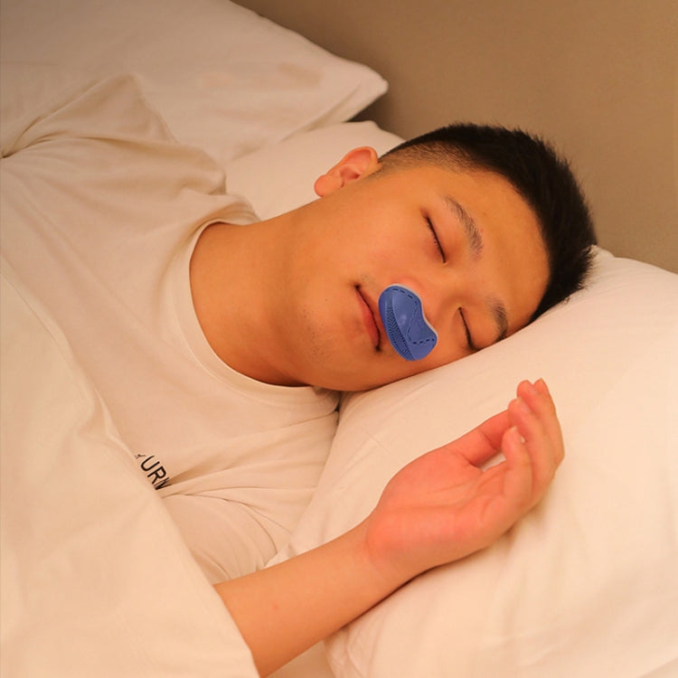 QC-002 Portable Chargeable Electric Anti-Snoring Device(Icon White) by bashfashion