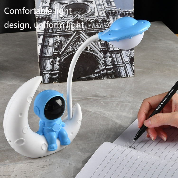 Student Dormitory Bedside Reading Desk Lamp(6617-2 Red) by bashfashion