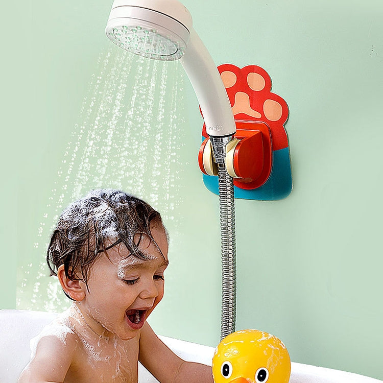 LY006 Cartoon Shower Bracket Universal Adjustment Bathroom Shower Head Fixed Base(Orange) by bashfashion