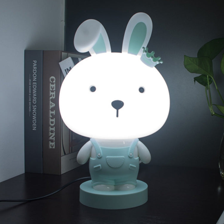 3W Cartoon Crown Pet USB Touch Control Night Light(Rabbit Gray) by bashfashion
