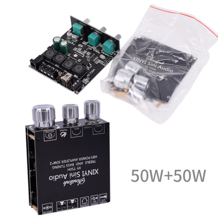 XINYI Sini T50H Bluetooth 5.0 With Pre-Stage High-Level Adjustment Stereo Digital Power Plate Module by bashfashion