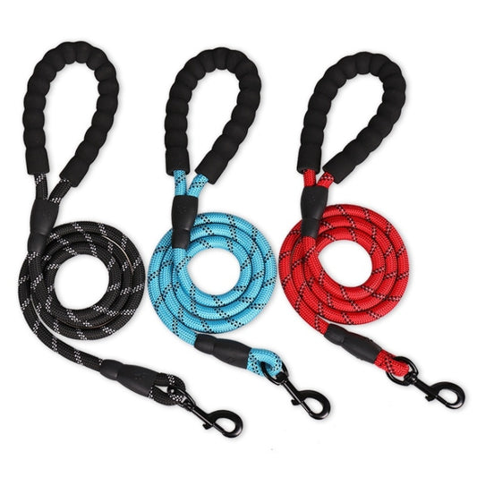 Pet Supplies Reflective Dog Pull Rope, Size: Length 150cm Thick 1.2cm(Black) by bashfashion