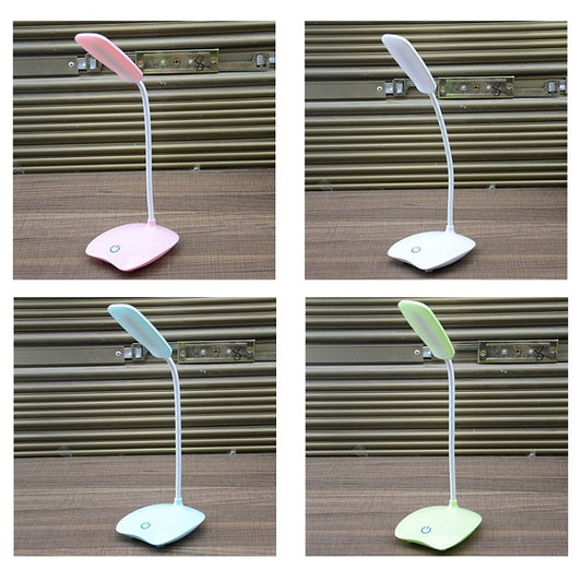 Eye Protection Bedroom Bedside LED Table Lamp(Pink) by bashfashion