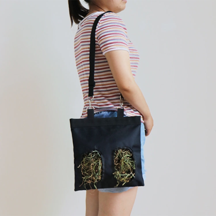 Small Pet Hamster Hanging Hay Storage Bag, Specification: Small by bashfashion