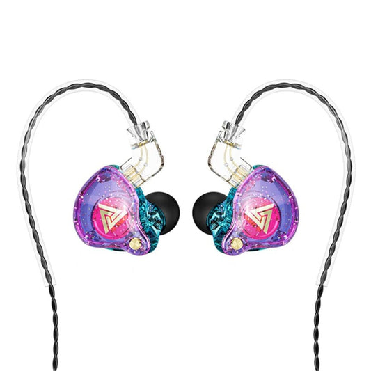 QKZ AK6 PRO HiFi Subwoofer In-Ear Wired Headphones with Mic(Colorful) by QKZ