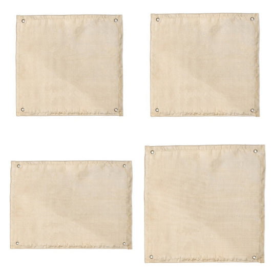 Outdoor Camping Fiberglass Heat Insulation Pad Fireproof Cloth, Size: 56x60cm by bashfashion