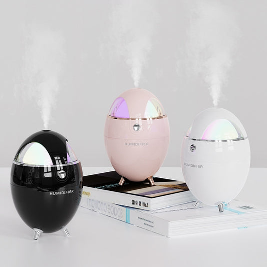 Y18 Mini USB Bedroom Spray Bright Night Lamp Humidifier(Black) by bashfashion