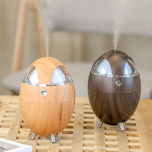 Y18 Mini USB Bedroom Spray Bright Night Lamp Humidifier(Light Wooden Grain) by bashfashion
