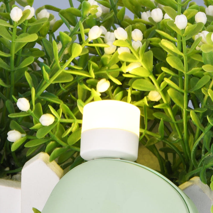 5 PCS 1W USB Power LED Eye Protection Mini Night Light(Warm Light) by bashfashion