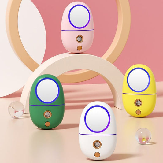 Q801A Makeup Mirror Spray Moisturizing Device(Pink) by bashfashion