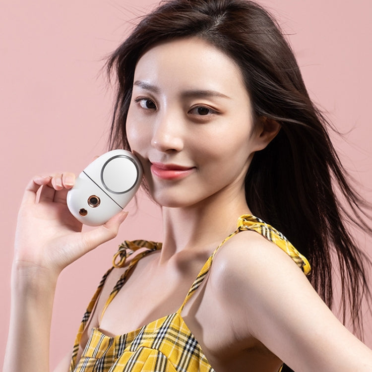 Q801A Makeup Mirror Spray Moisturizing Device( Yellow) by bashfashion