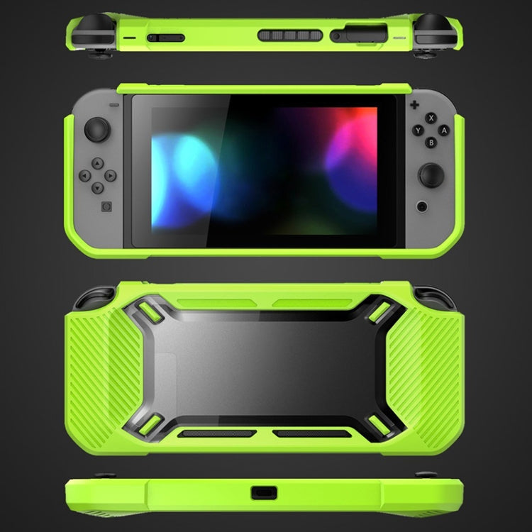 Scratch-Resistant Back Cover For Nintendo Switch(Black + Blue) by bashfashion