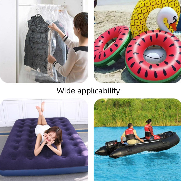 AP220 Outdoor Two-Purpose Portable Suction & Inflatable Pump(Black) by bashfashion