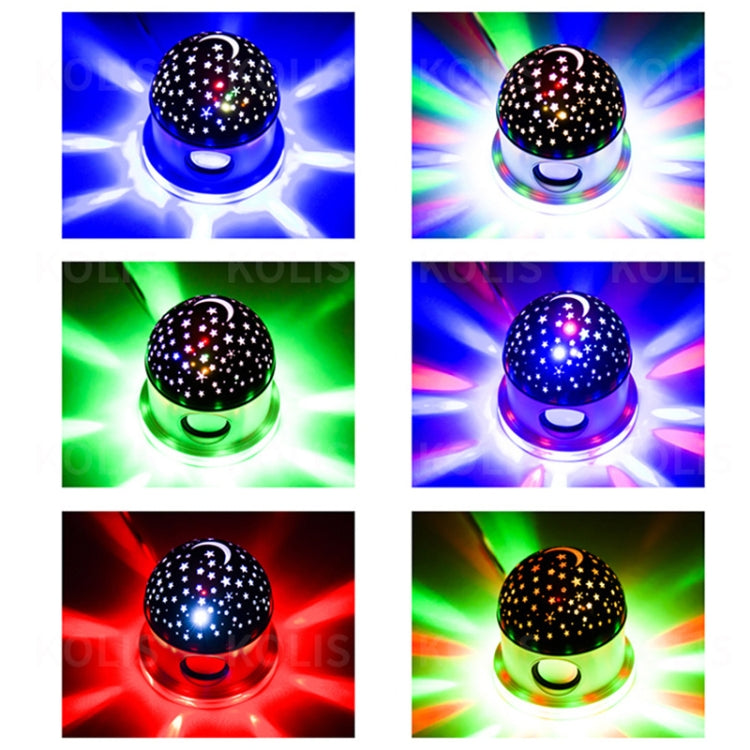 Bluetooth Music Starry Sky LED Projection Lamp, Spec: Remote Control-EU Plug by bashfashion