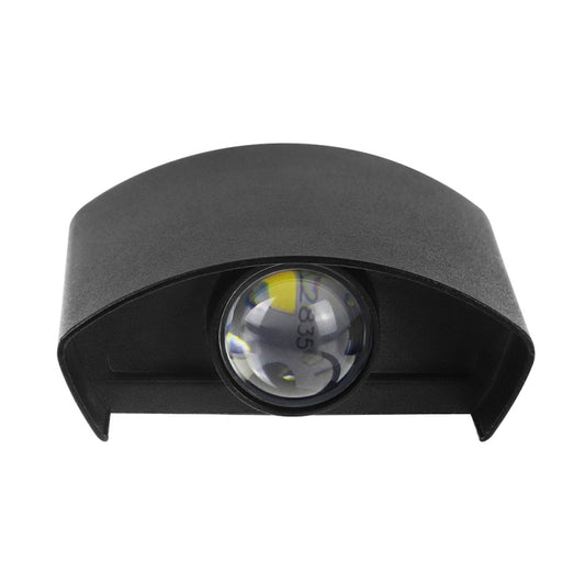 2 LEDs Garden Aluminum Double Head Wall Light(White Light) by bashfashion