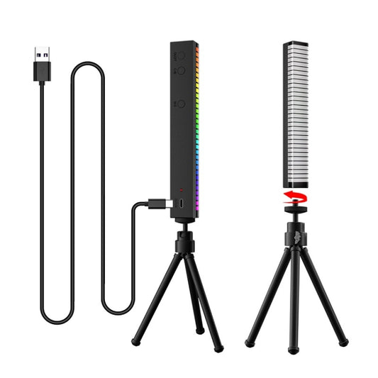 3D Pickup Atmosphere Light Desktop Music Rhythm Lamp, USB Plug by bashfashion