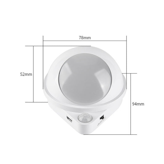 DMK-022PL LED Charge Automatic Stair Night Light(Yellow Light) by bashfashion