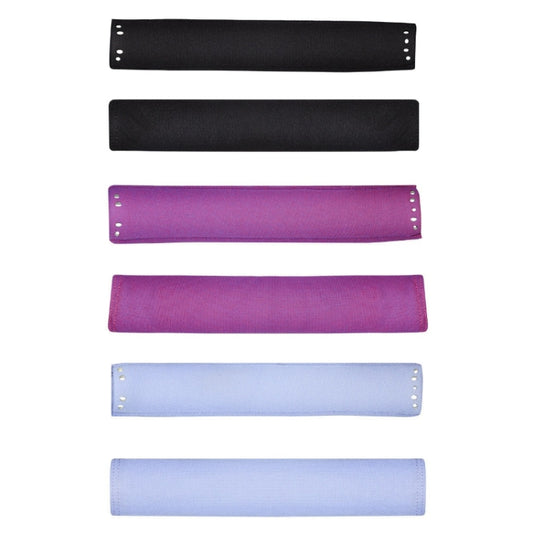 2pcs Sponge Earmuff Headrest Pad For Logitech G435, Color: Purple Headbeam by bashfashion