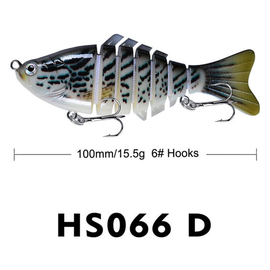 PROBEROS HS066 10cm 15.5g Sea Fishing Simulation Road Sub-Bait(D) by bashfashion