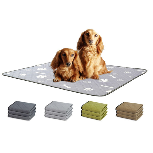 OBL0014 Can Water Wash Dog Urine Pad, Size: S (Gray) by bashfashion