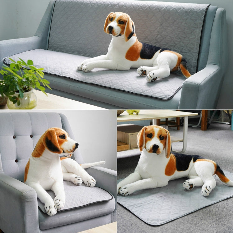 OBL0014 Can Water Wash Dog Urine Pad, Size: L (Bone Pattern) by bashfashion